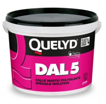 Colle revêtements muraux QUELYD PRO DAL5 6,5kg