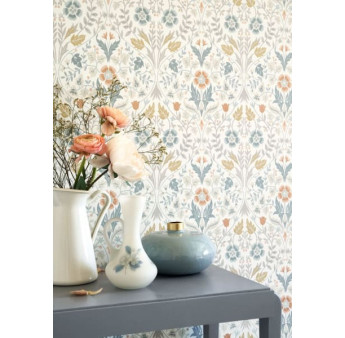 Panoramique CASADECO collection ARTS & CRAFTS ARCR86397687 Mollis Vert Prairie 150x280cm