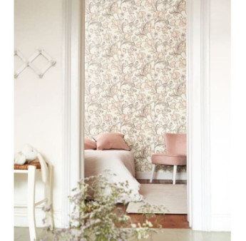 Panoramique CASADECO collection ARTS & CRAFTS ARCR86397687 Mollis Vert Prairie 150x280cm