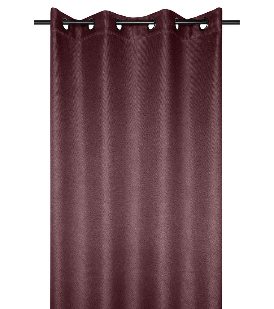 Rideau occultant STOF COPENHAGUE grenache 140x260cm Rideau occultant STOF COPENHAGUE grenache 140x260cm