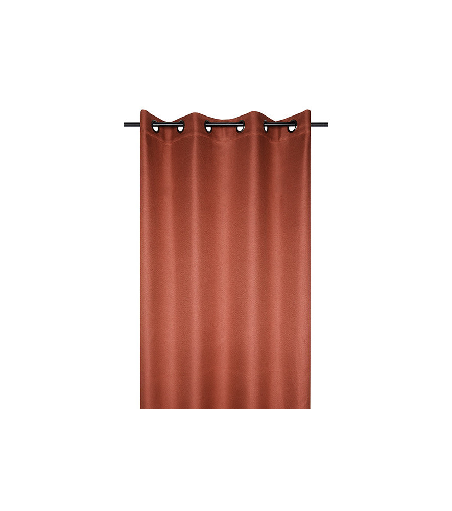 Rideau Occultant STOF Copenhague terracotta 140x260cm Rideau Occultant STOF Copenhague terracotta 140x260cm