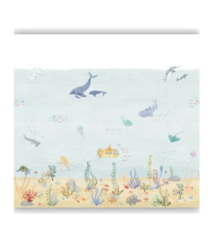 Panoramique Collection ONCE UPON A TIME 2 OUTD200706208 Exploration Under The Sea Bleu 300x280cm