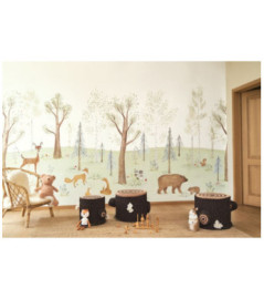 Panoramique Collection ONCE UPON A TIME OUAT88337003 The Farm Adventures With Cow Naturel 200x280cm