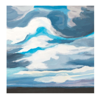 Panoramique Collection WONDERWALLS WDWS88886210 Cirrus Bleu Nuage 400x250cm