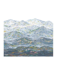 Panoramique Collection WONDERWALLS WDWS88916707 Les Rocheuses Bleu Grise 300x250cm