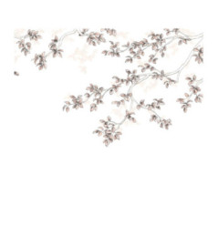Panoramique Collection WONDERWALLS WDWS89134107 Calming Leaves Rose Nude 300x250cm