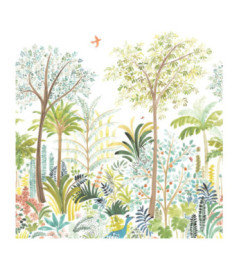 Panoramique Collection WONDERWALLS WDWS89187403 Funky Tropic Emeraude 200x280cm