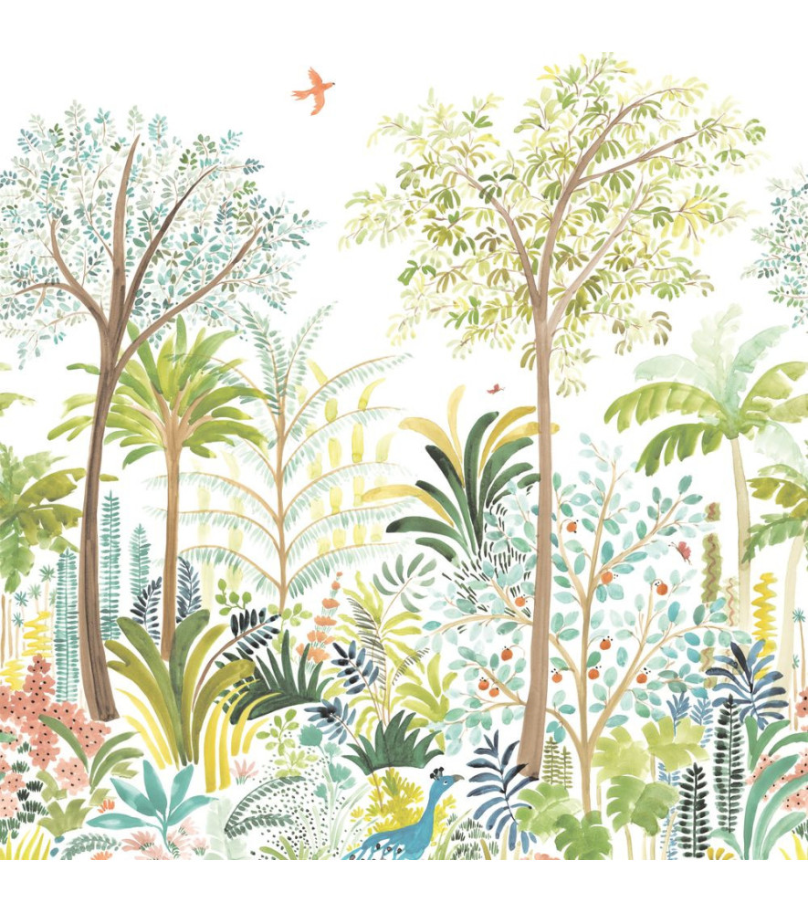 Panoramique Collection WONDERWALLS WDWS89187403 Funky Tropic Emeraude 200x280cm Panoramique Collection WONDERWALLS WDWS89187403 Funky Tropic Emeraude 200x280cm