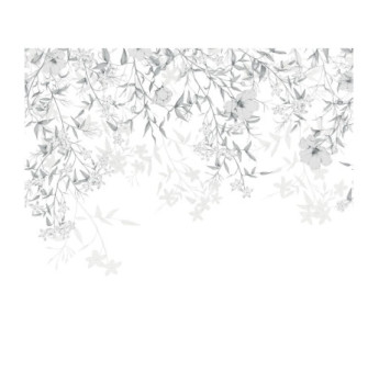 Panoramique Collection WONDERWALLS 2 WDWD200199407 Flore Enchantée Gris Brume 300x250cm