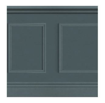 Panoramique Collection WONDERWALLS 2 WDWD200456833 Le Petit Salon Bleu Petrole