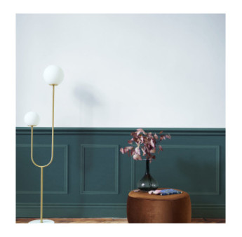Panoramique Collection WONDERWALLS 2 WDWD200456833 Le Petit Salon Bleu Petrole