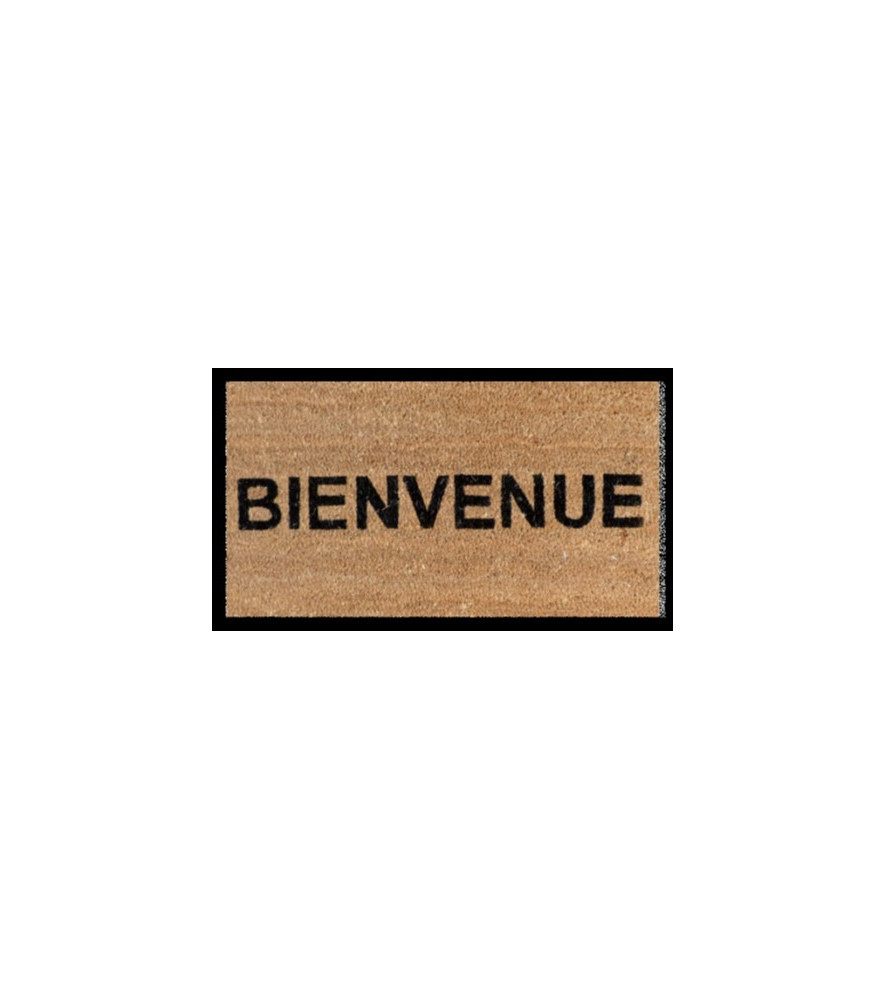 Tapis DECORMAT coco 14mm Bienvenue 33x60cm