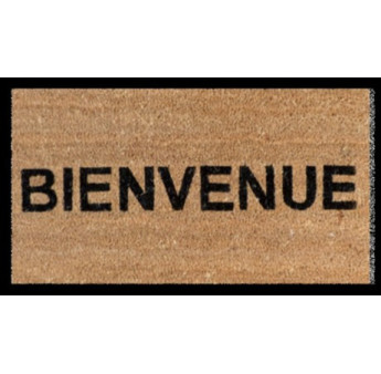 Tapis DECORMAT coco 14mm Bienvenue 33x60cm