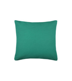 Coussin zip DUO 40x40cm émeraude