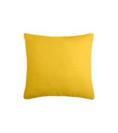 Coussin zip DUO 40x40cm moutarde