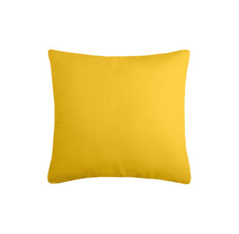 Coussin zip DUO 40x40cm moutarde