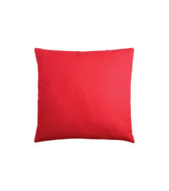 Coussin zip DUO 40x40cm rouge