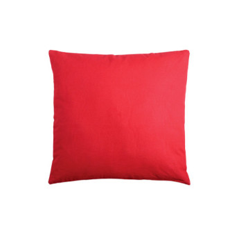 Coussin zip DUO 40x40cm rouge