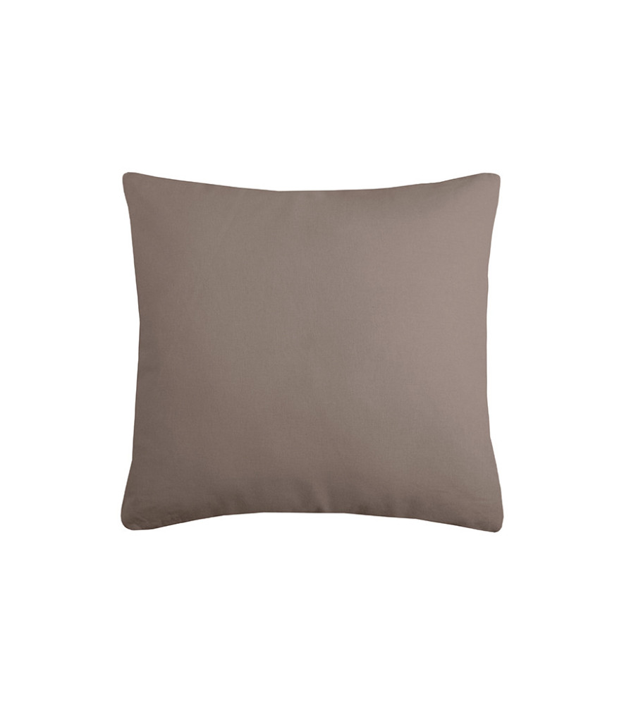 Coussin zip DUO 40x40cm taupe Coussin zip DUO 40x40cm taupe