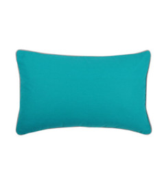 Coussin zip DUO 30x50cm céladon/souris