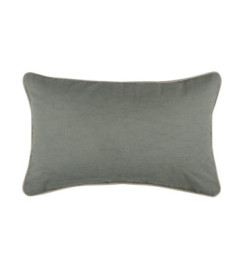 Coussins Duo zip Kaki 30x50cm