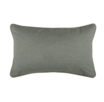 Coussins Duo zip Kaki 30x50cm