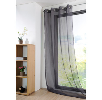Voilage MONNA Anthracite 135x260cm