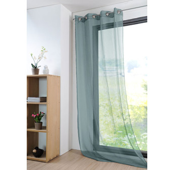 Voilage MONNA eucalyptus  135x260cm