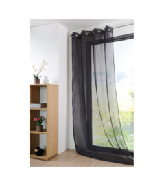 Voilage MONNA noir 135x260cm