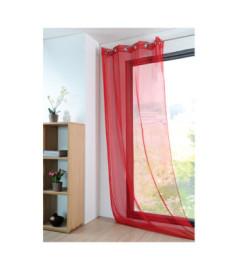 Voilage MONNA rouge  135x260cm