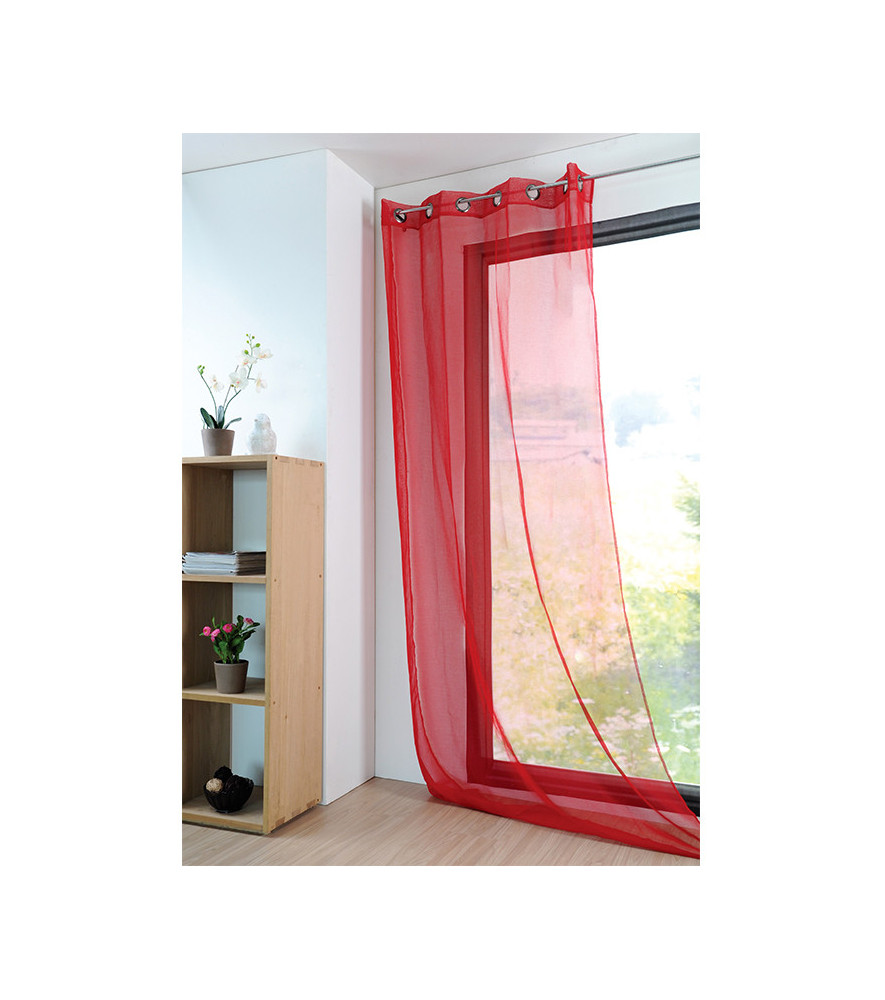 Voilage MONNA rouge 135x260cm Voilage MONNA rouge 135x260cm