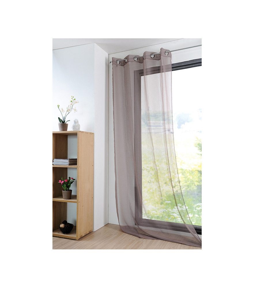 Voilage MONNA taupe 135x260cm Voilage MONNA taupe 135x260cm