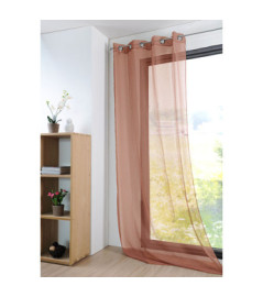 Voilage MONNA terracotta 135x260cm