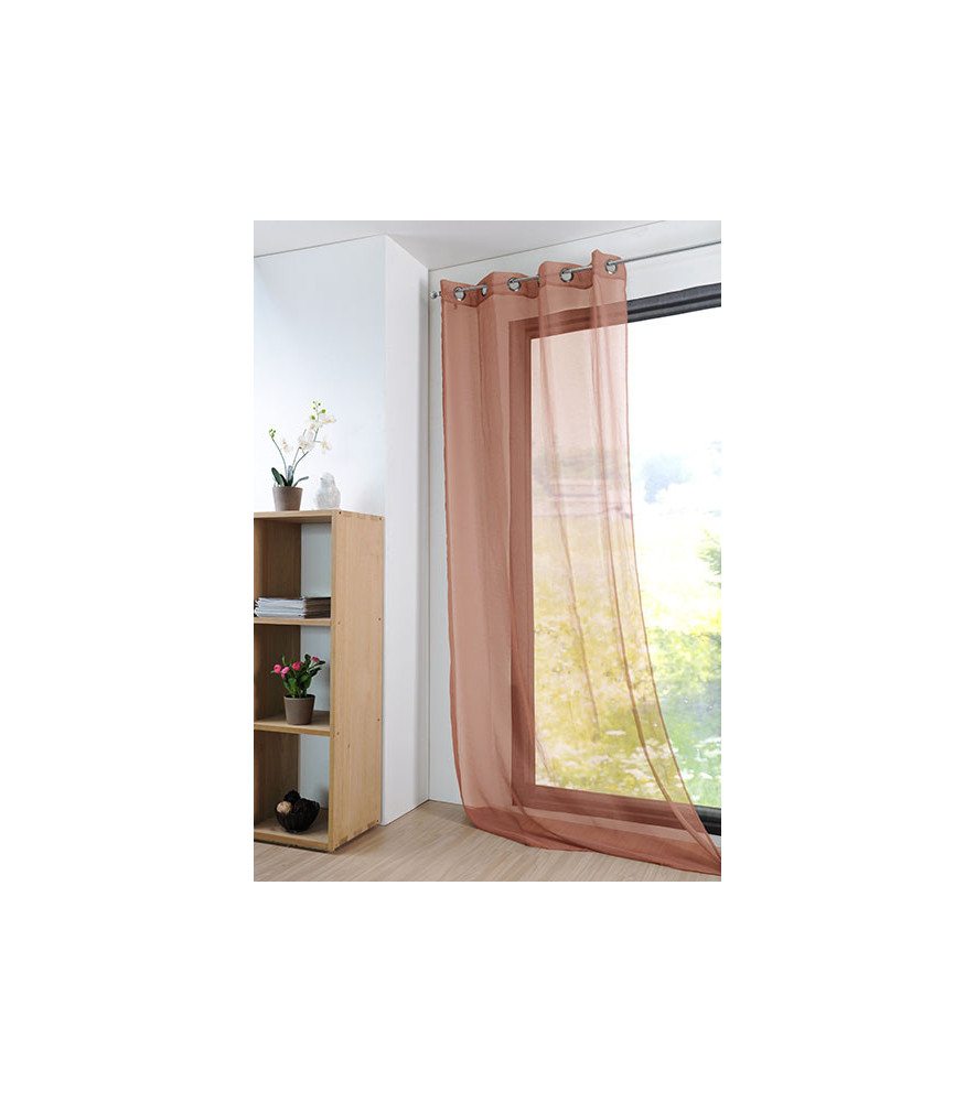 Voilage MONNA terracotta 135x260cm Voilage MONNA terracotta 135x260cm