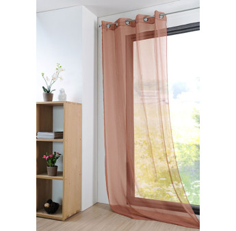 Voilage MONNA terracotta 135x260cm