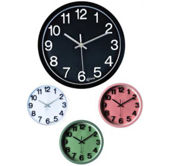 Pendule KATAMEX plastique 3D Ø.25cm