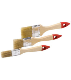 Lot de 3 brosses plates économiques SCHULLER réf : 70395 1x(25+35+50mm)