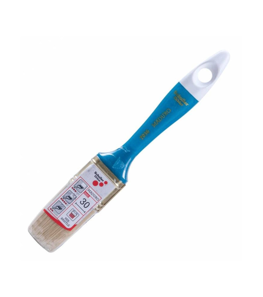 Brosse plate synthétique SCHULLER 30mm réf.70362 pour travaux courants Brosse plate synthétique SCHULLER 30mm réf.70362 pour travaux courants