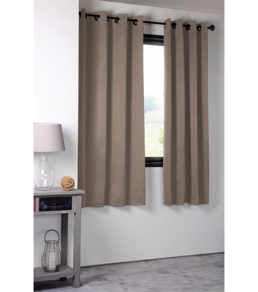 Rideau NOTTE occultant lin 135x250cm Rideau NOTTE occultant lin 135x250cm