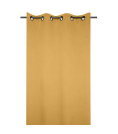 Rideau NOTTE occultant Moutarde  135x250cm
