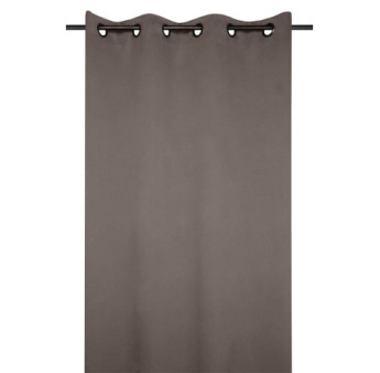 Rideau NOTTE occultant taupe 135x250cm