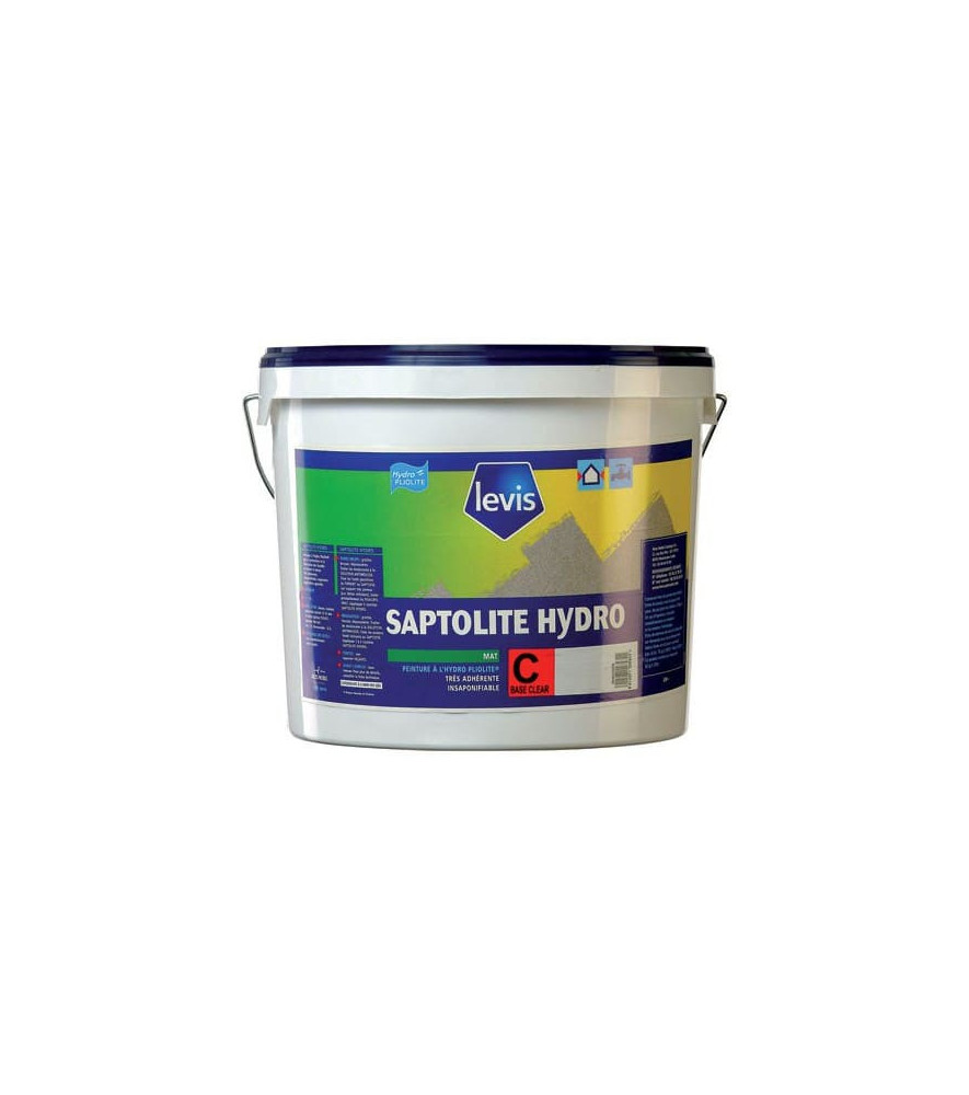 Peinture LEVIS Saptolite hydro blanc 15L Peinture LEVIS Saptolite hydro blanc 15L