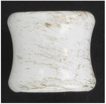 Embout ESSENTIEL bouchon blanc/or