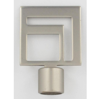 Embout ESSENTIEL carré argent