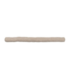 Boudin de porte simple bande agrippante LUANCE Effet Lin Beige 80cm