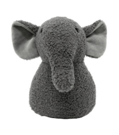 Butée de porte LUANCE Eléphant gris anthracite