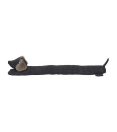 Boudin de porte simple LUANCE Teckel Bleu gris 80cm