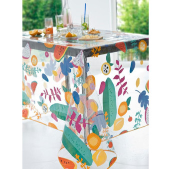 Nappe CALITEX translucide Fruitella Multicolore 140x200cm