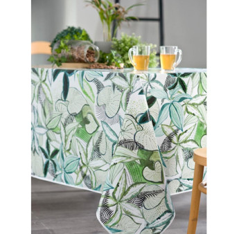 Nappe CALITEX jungle vert 140x200cm