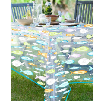 Nappe CALITEX Lacanau multicolore 140x200cm